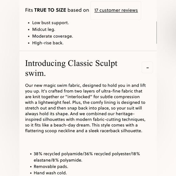 NWT J CREW Gail one-piece in Classic Sculpt™ in black - Picture 12 of 13